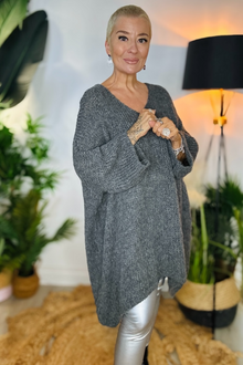 Oversized Longline Jumper Tunic