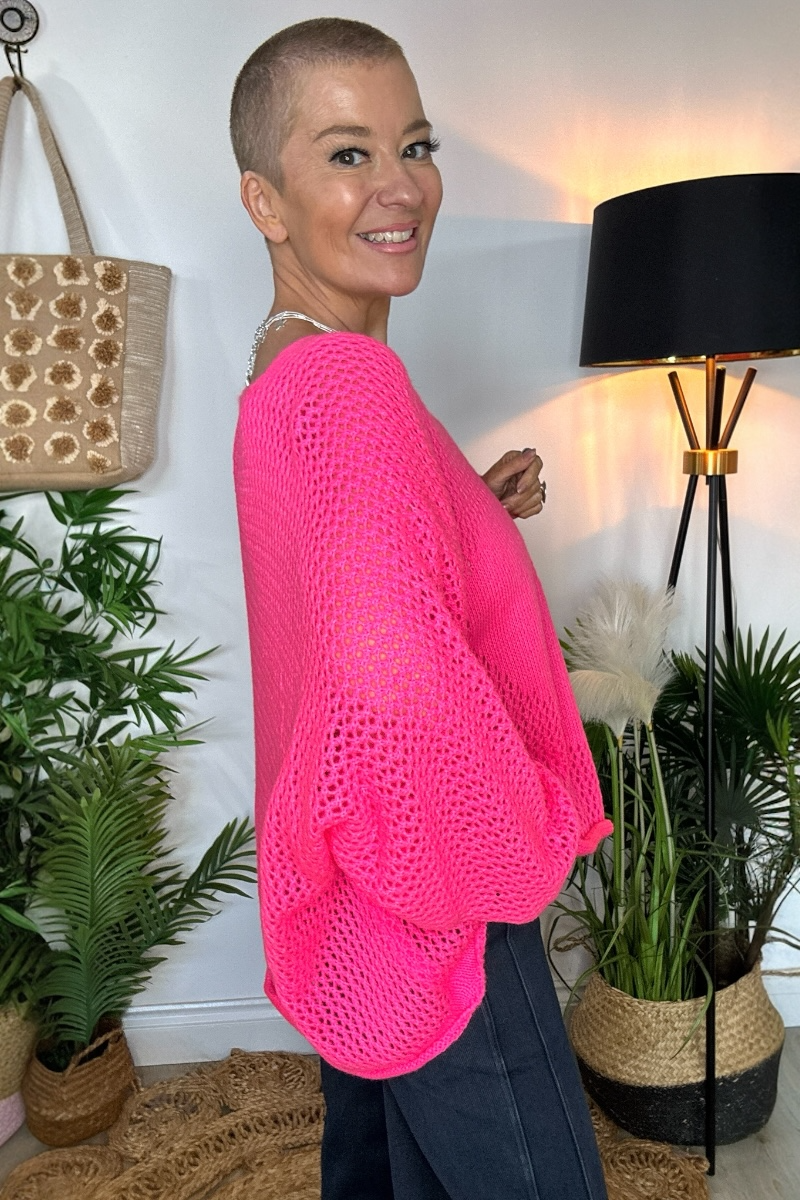 Heart Loose Knit Jumper - PRE-ORDER