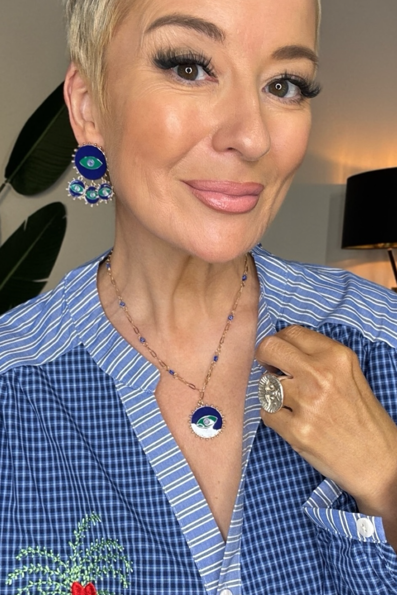 Sirma Evil Eye Pendant Necklace