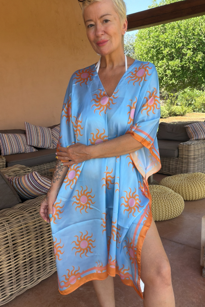 Sunwashed Kimono - Sun