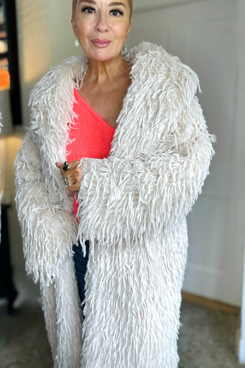 The Shaggy Coat - Leila Luxe