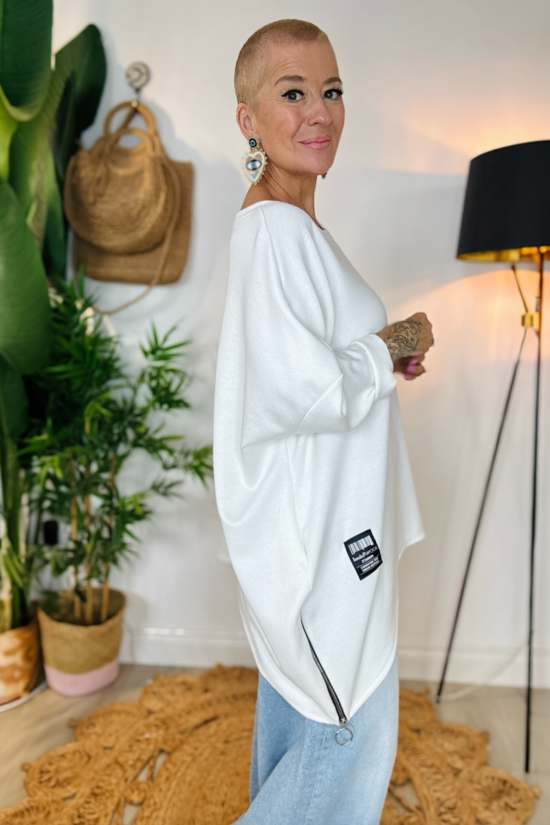 Bernie Loose Longline Sweatshirt