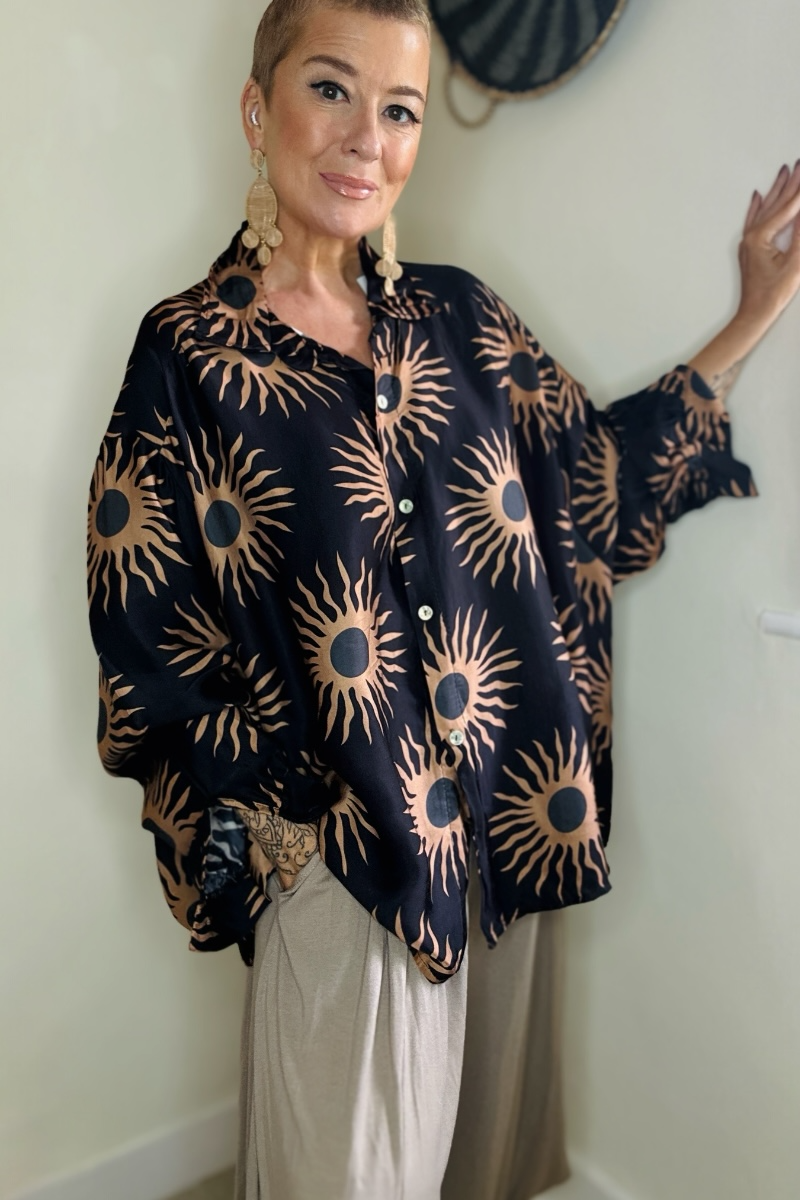 Athens Silk Mix Shirt