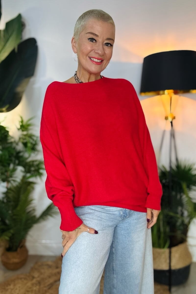 Keep It Simple Batwing Jumper