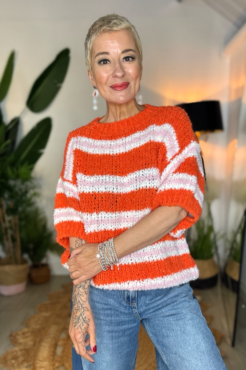 Sunshine Short Sleeve Knit