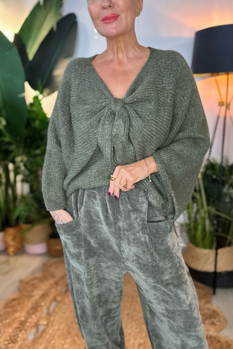 Brooke Chenille Cord Trousers