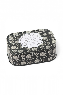 Printed Tin Candle - Black Fig & Olive