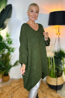 Oversized Longline Jumper Tunic