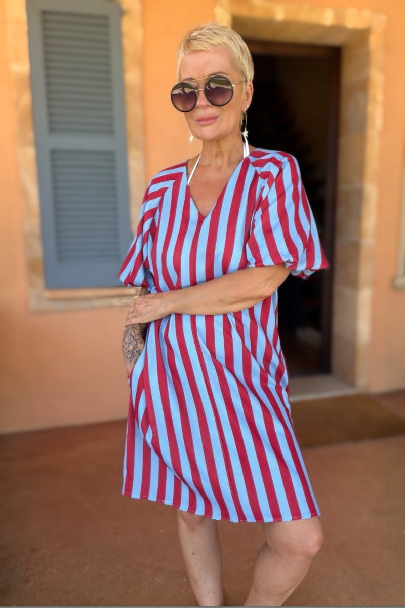 Striipe Tunic Dress