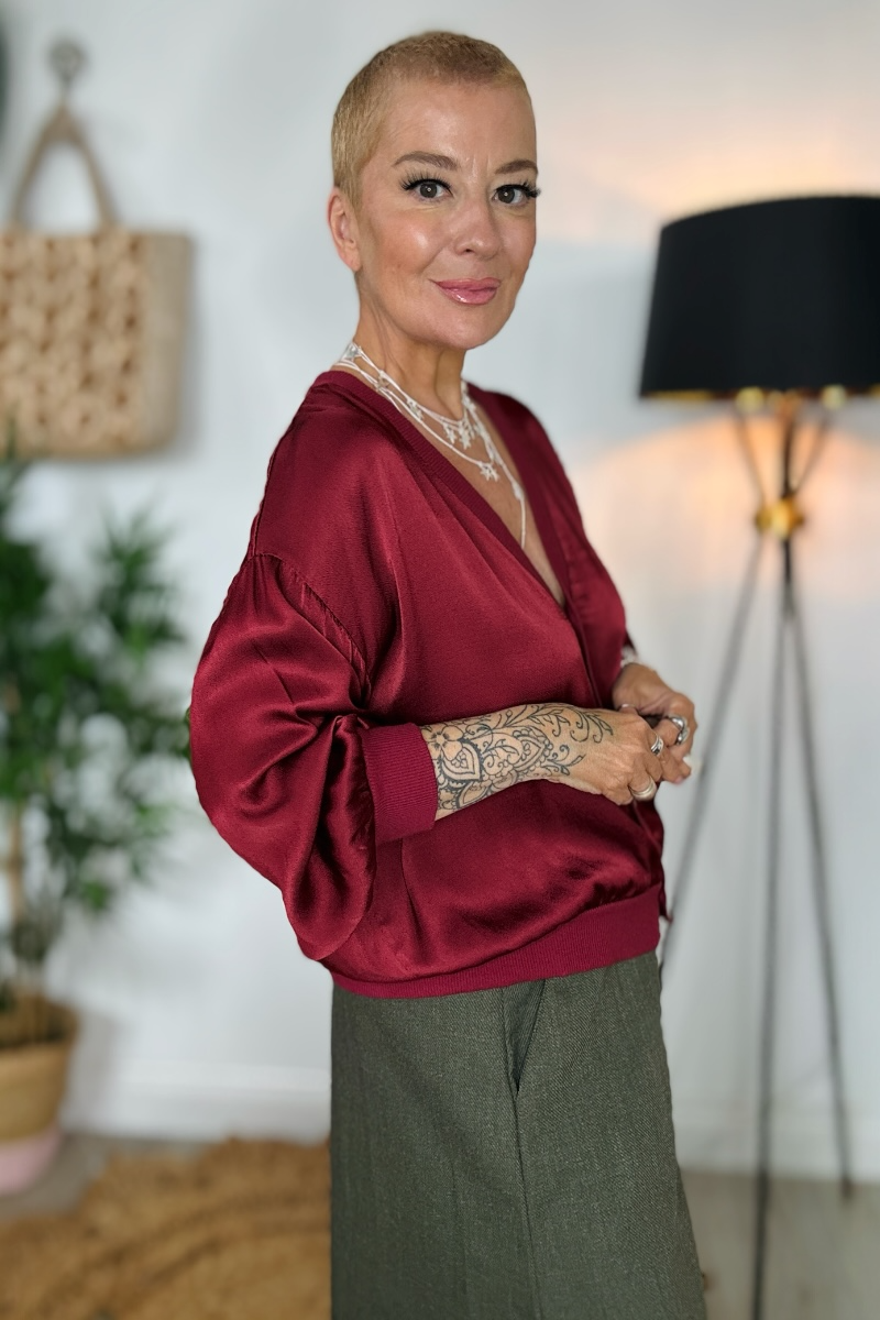 Elara Silky Cardigan