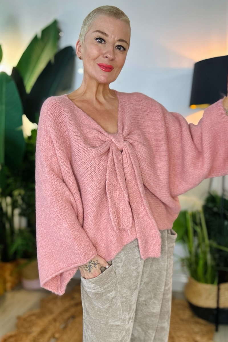 Eden Bow Front Jumper