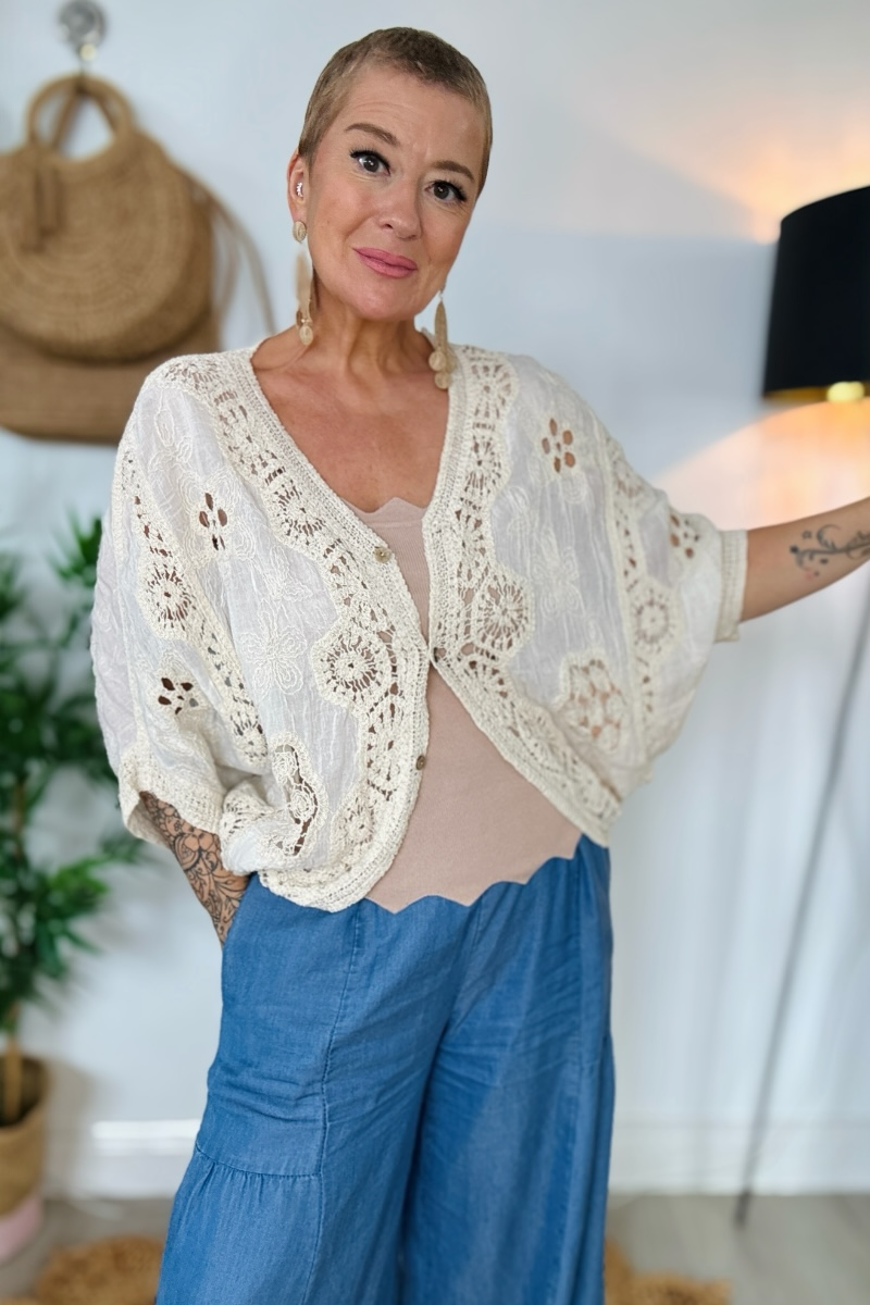 Carrie Batwing Summer Jacket