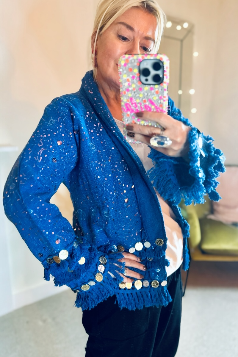 Lavinia Boho Coin Jacket