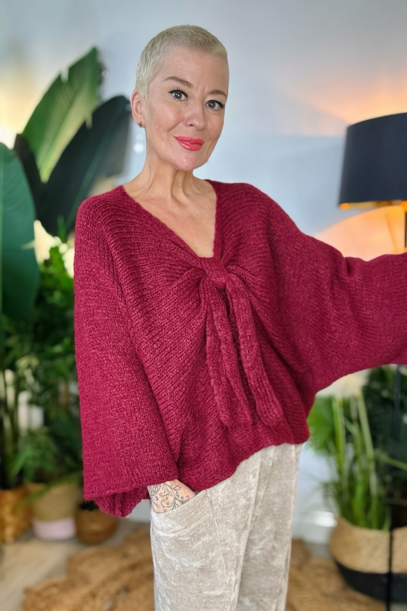 Eden Bow Front Jumper