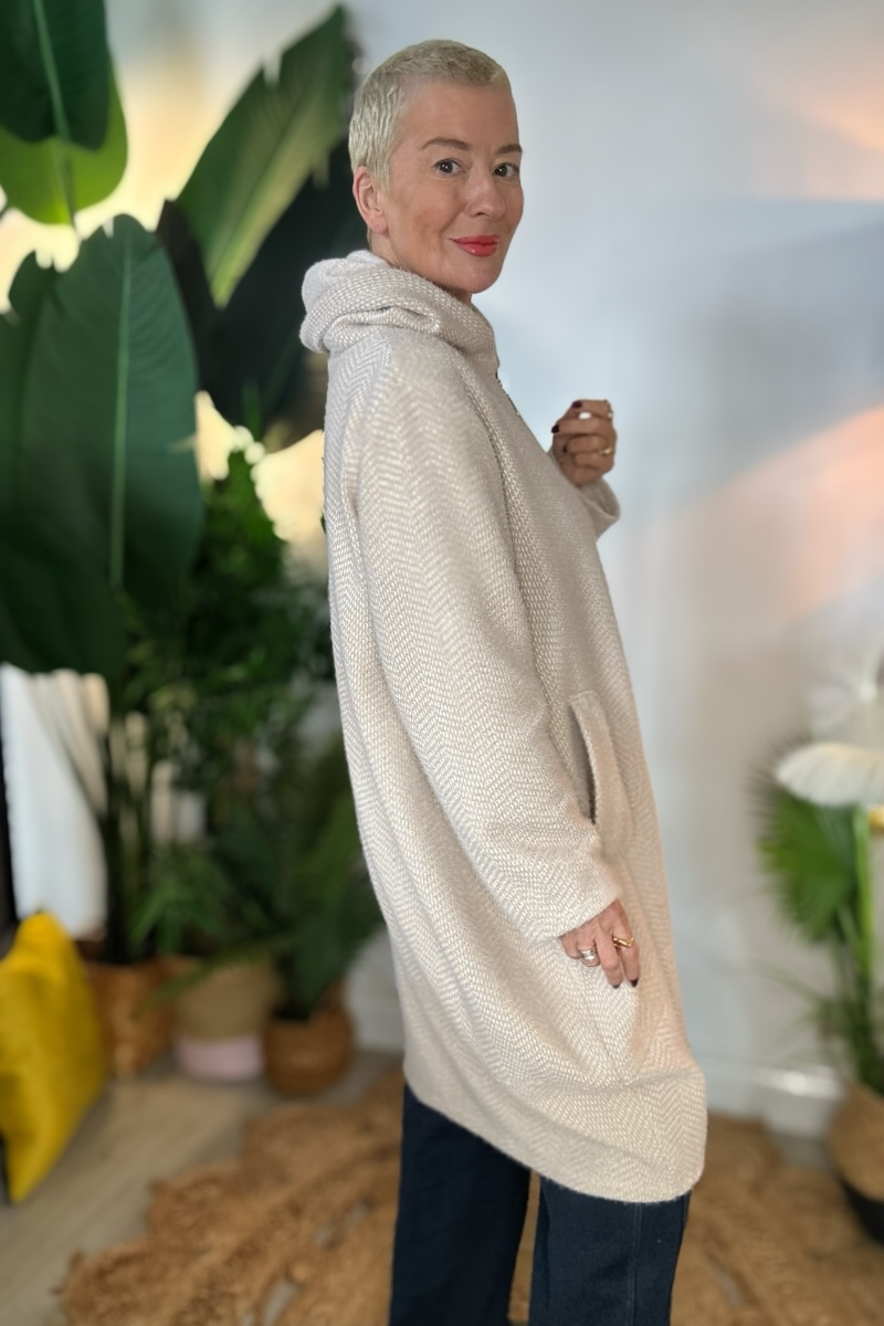 Ada Soft Yarn Zip Front Jacket