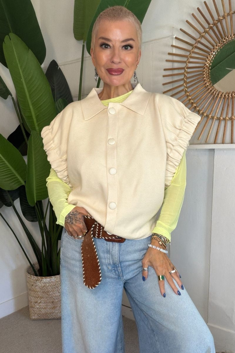 Lara Collared Knit
