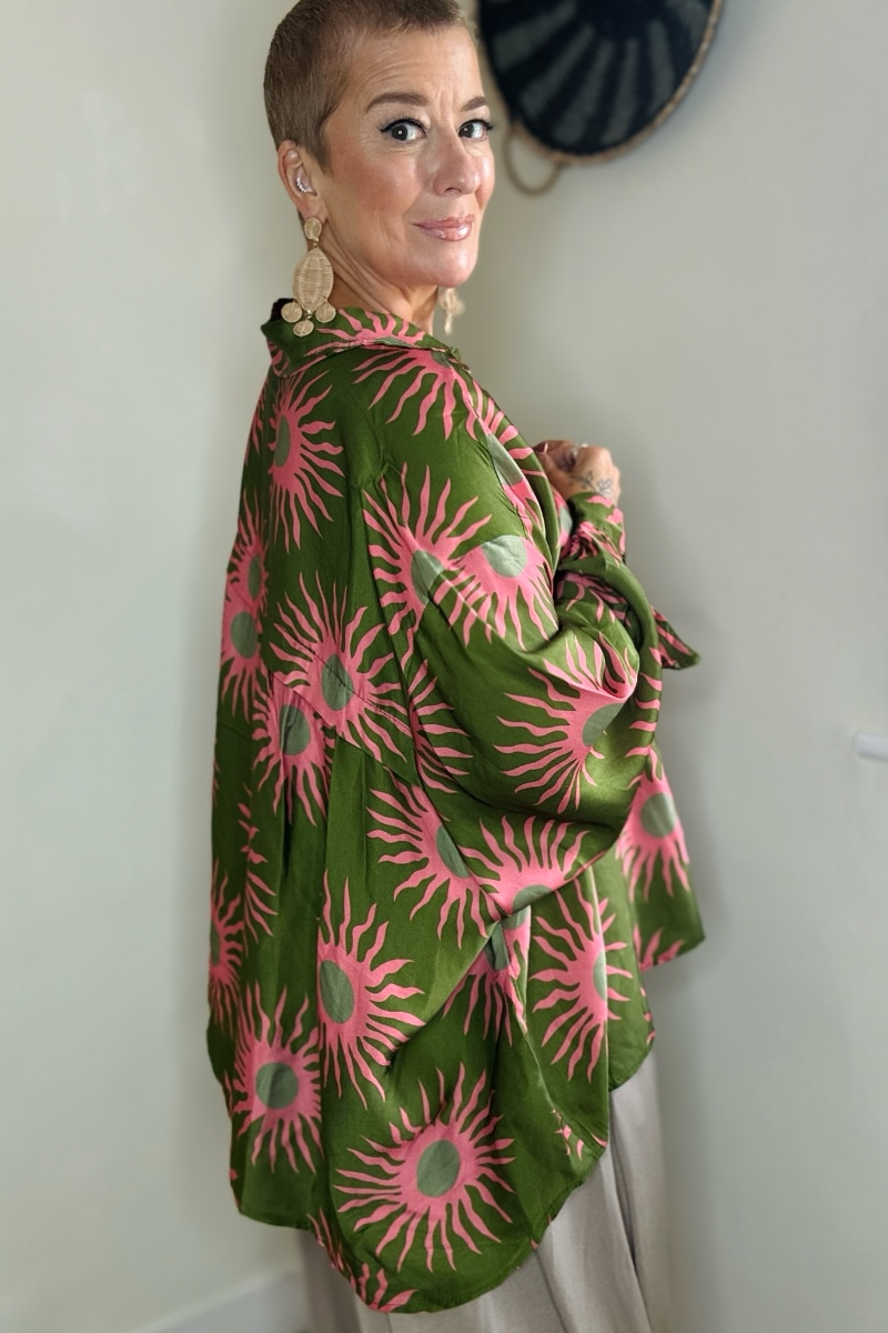 Athens Silk Mix Shirt