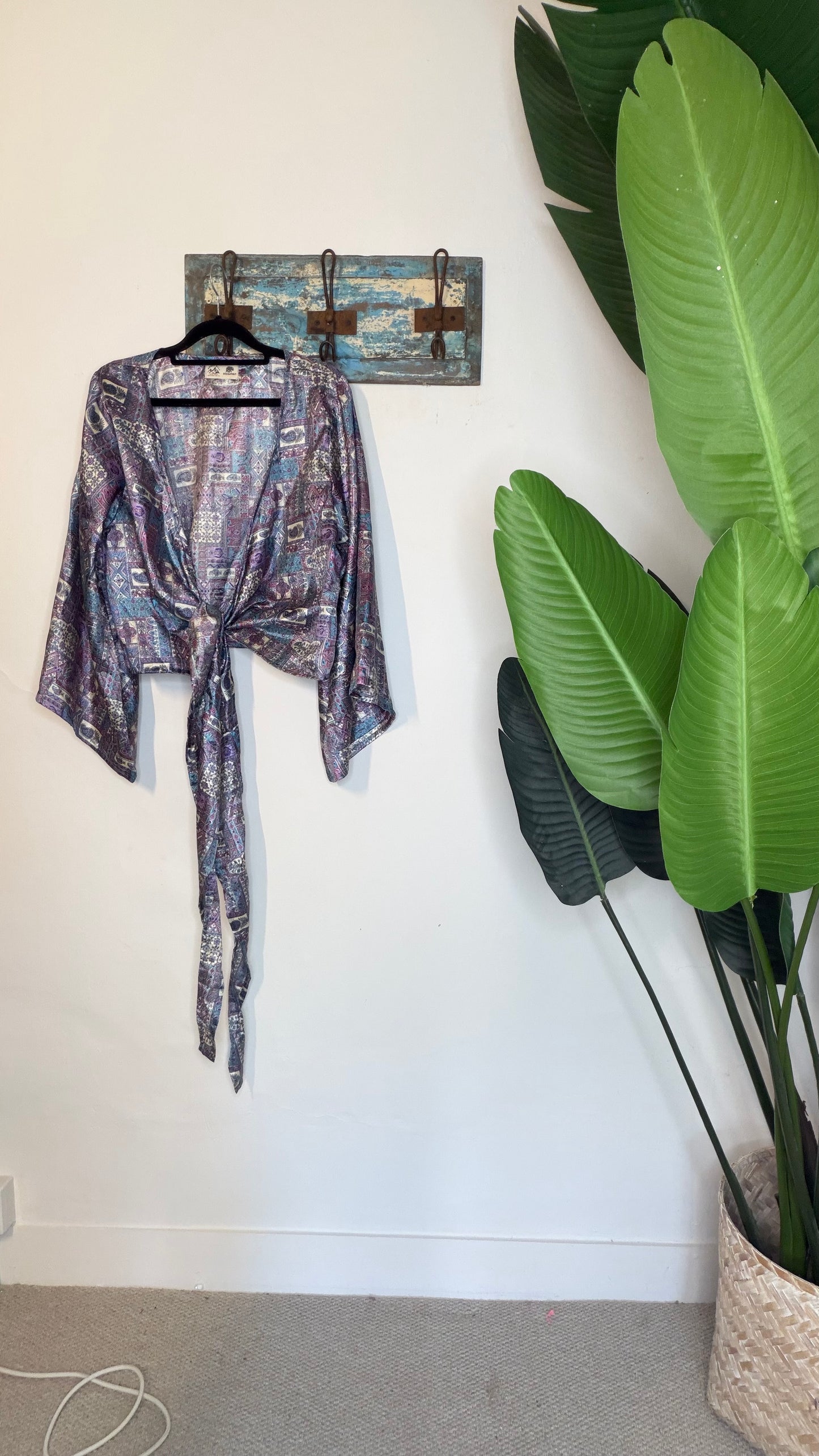 Sari Waterfall Wrap Drop Three