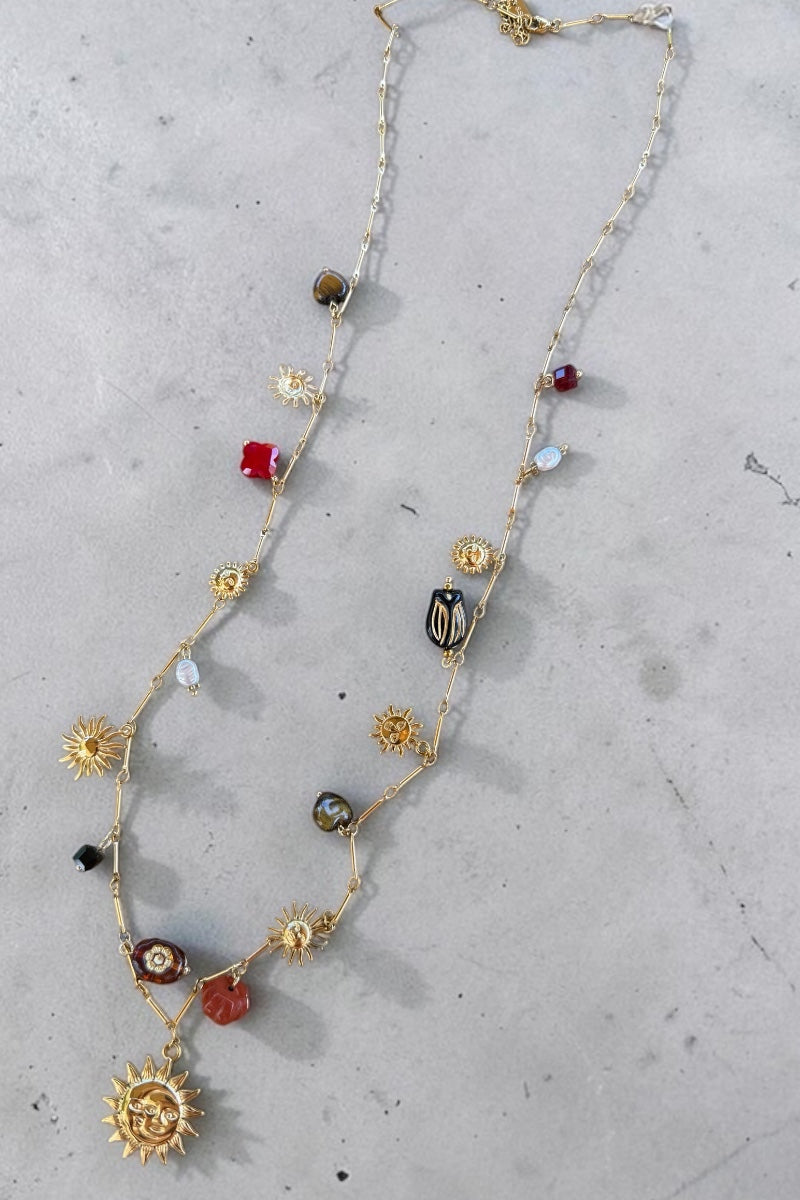 Golden Sol Charm Chain