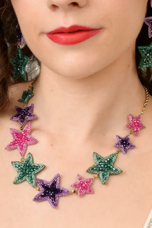 My Doris Rainbow Star Necklace