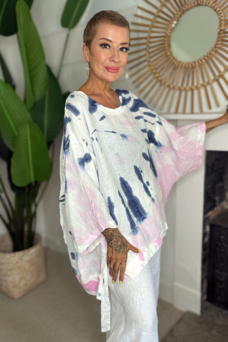 Malibu Moon Linen Top