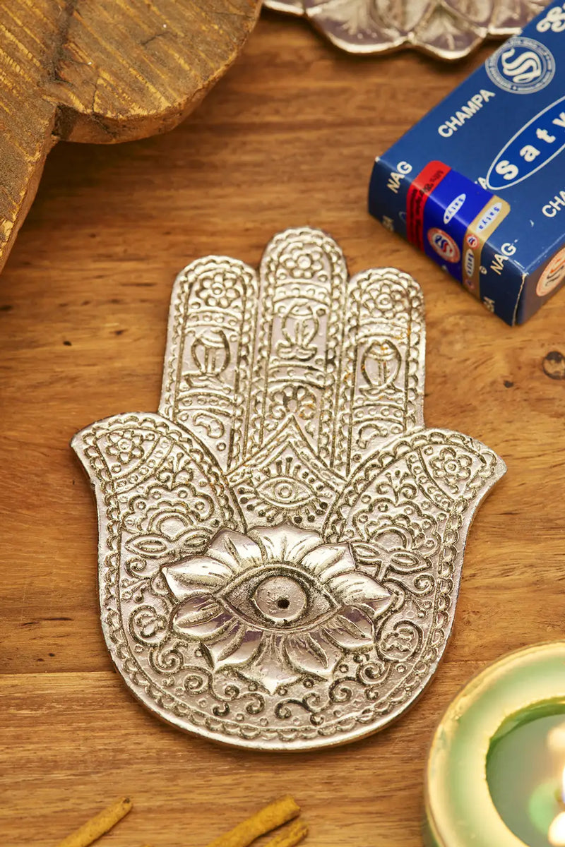 Hamsa Incense Holder