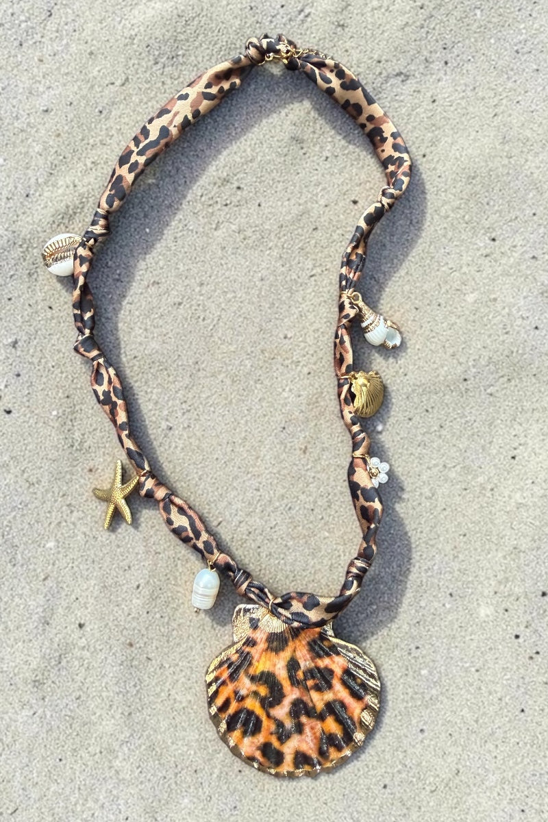 Wild Tide Leopard Shell Necklace