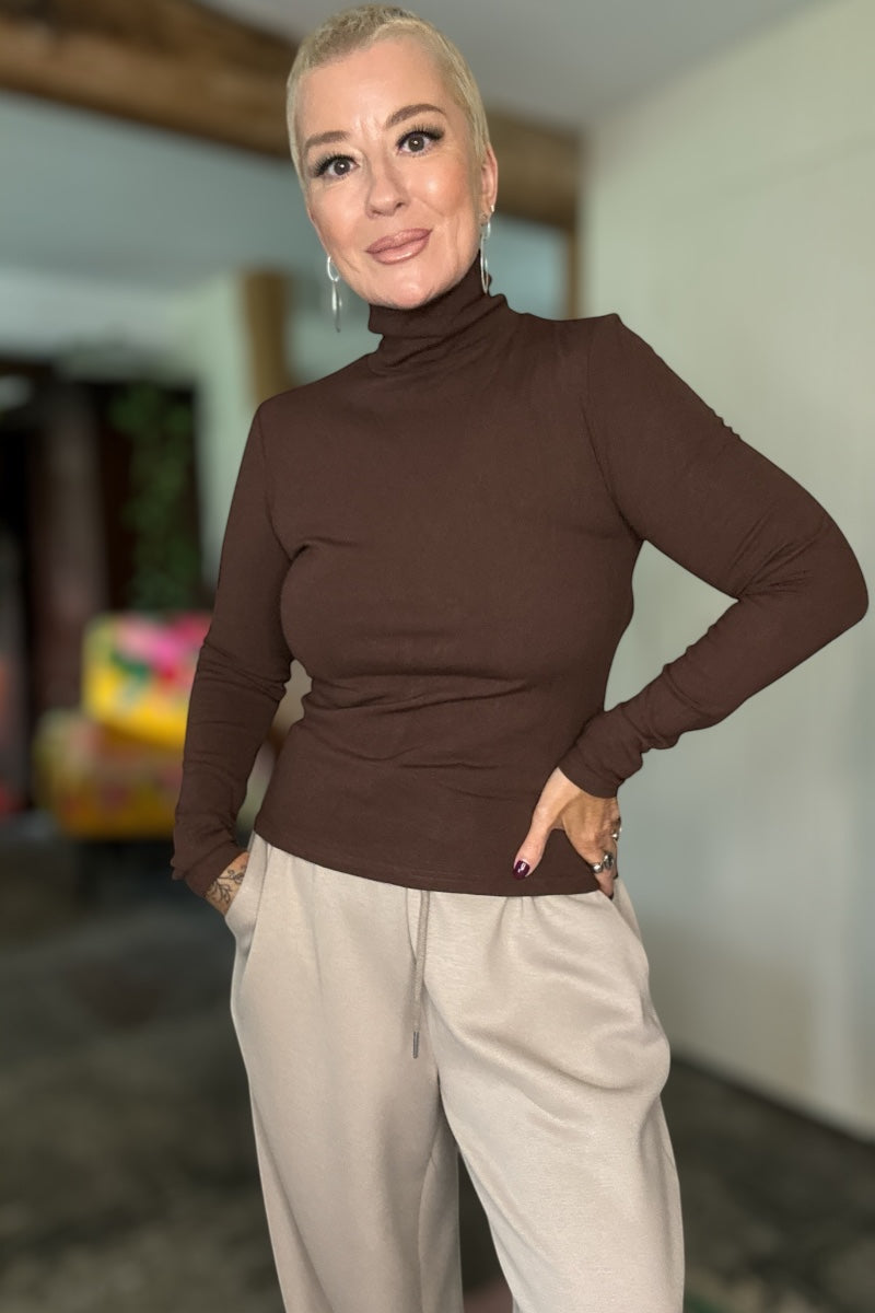 Classic Fitted Polo Neck