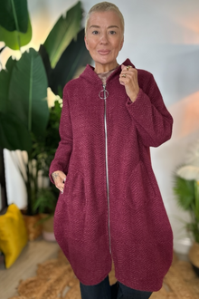 Ada Soft Yarn Zip Front Jacket