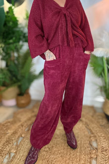 Brooke Chenille Cord Trousers