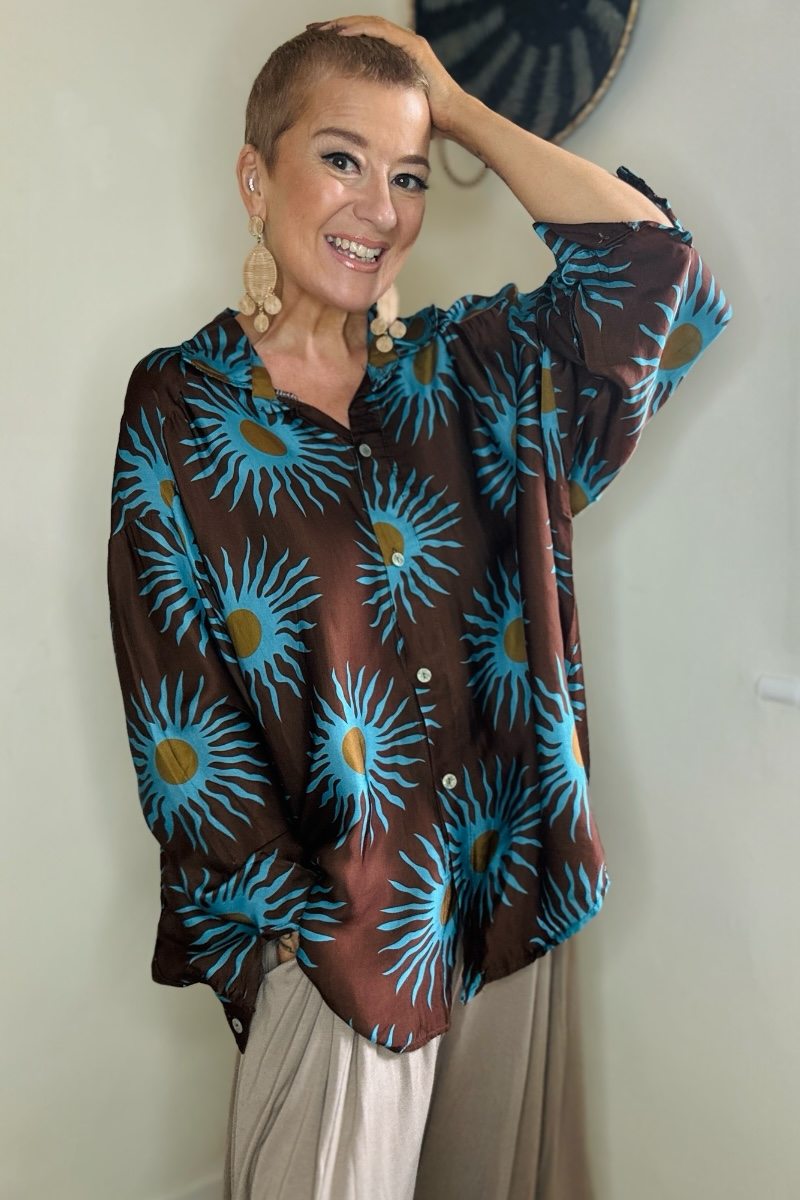 Athens Silk Mix Shirt