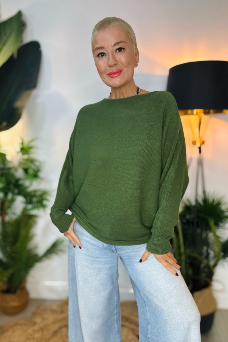 Keep It Simple Batwing Jumper