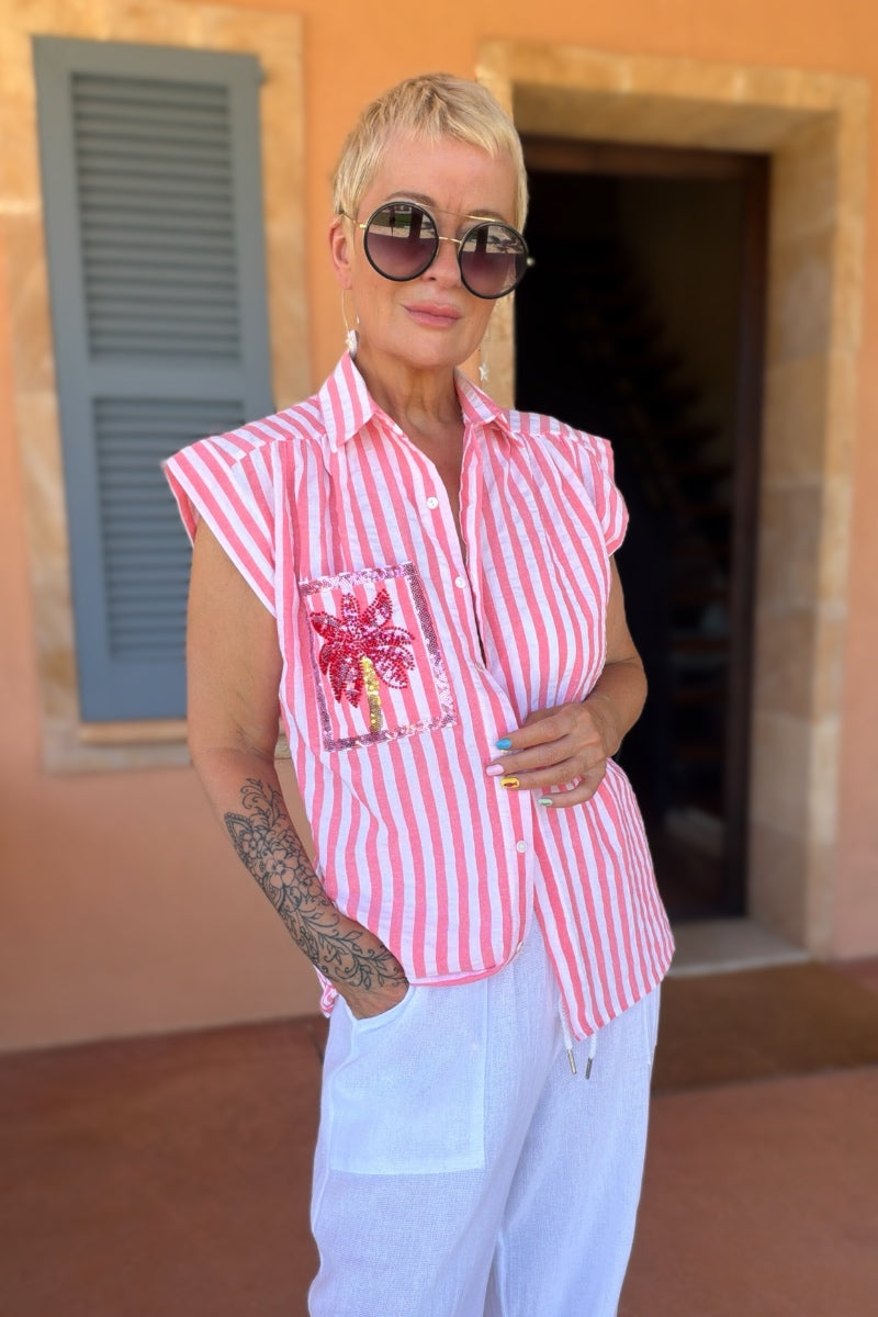 Palm Pocket Shirt