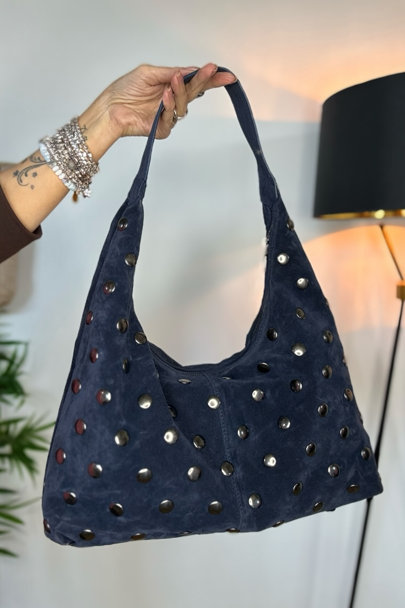 Ginny Studded Shoulder Bag