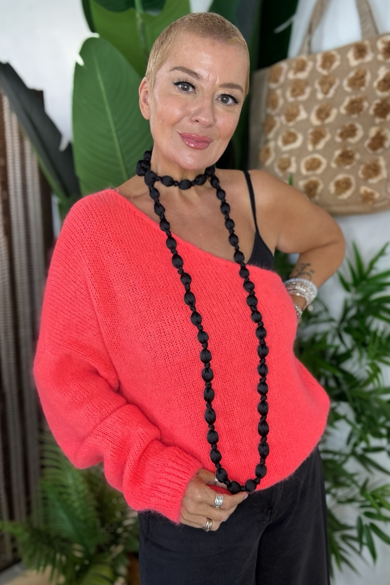 Rina Knotted Long Necklace