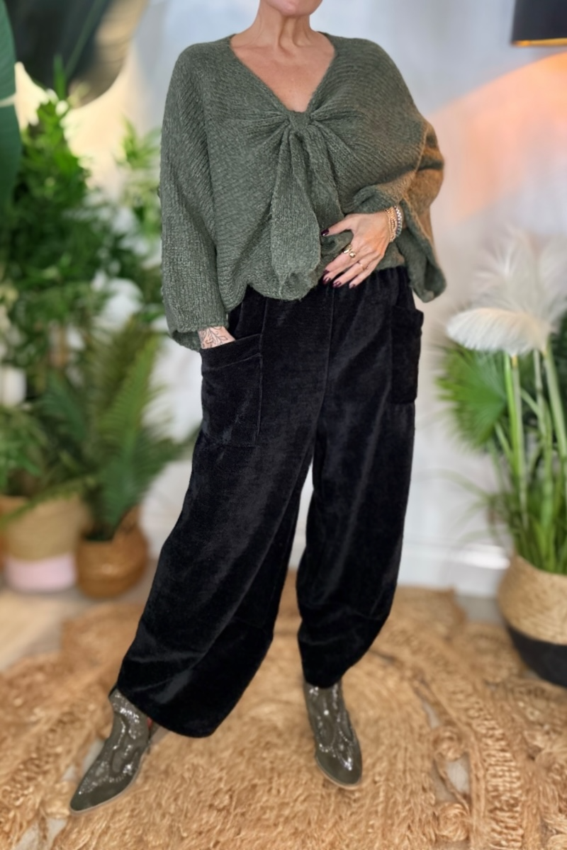 Brooke Chenille Cord Trousers