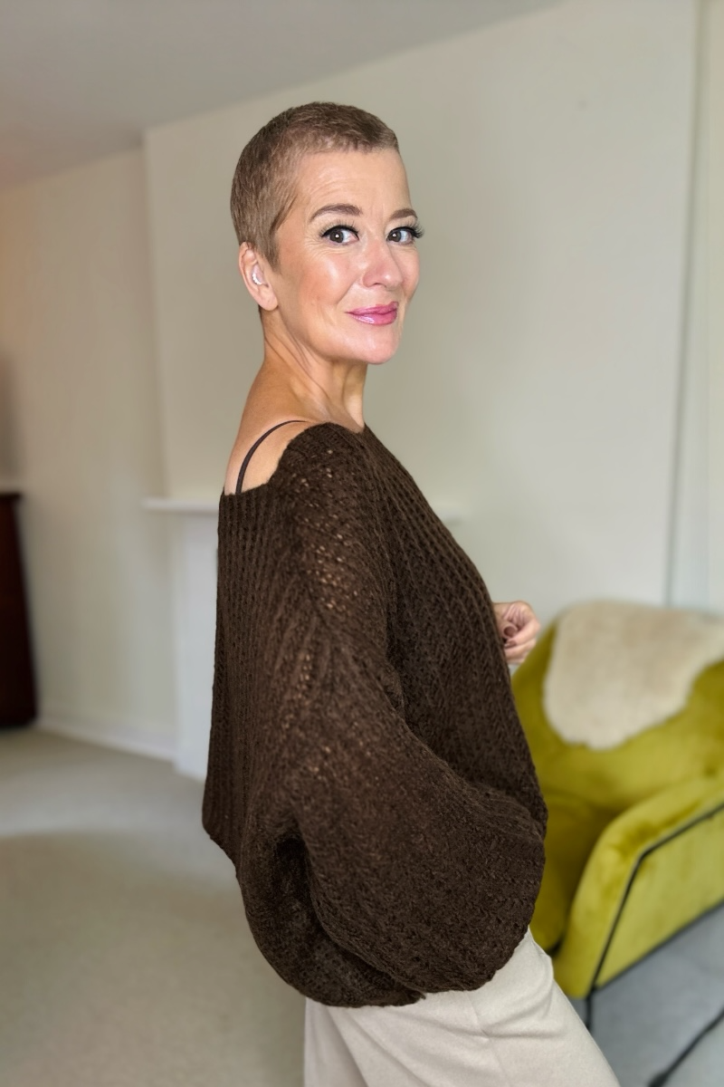 Slouchy Open Knit