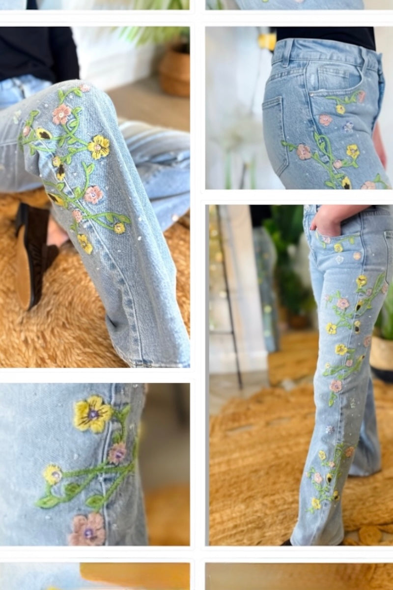 Juniper Bloom Jeans - PRE-ORDER