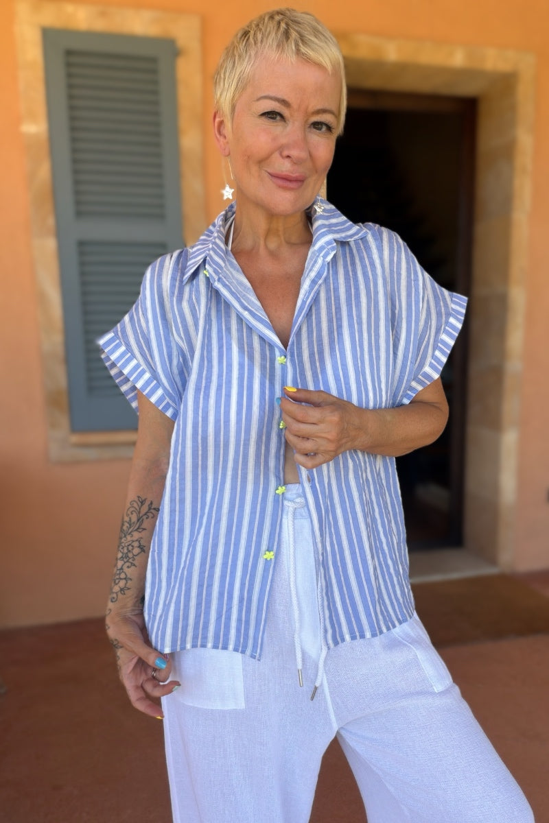 Sea Breeze Stripe Shirt