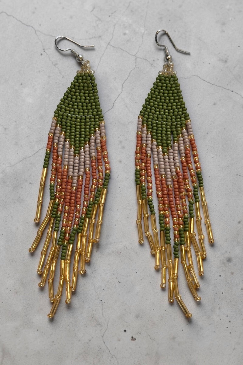 Aurora Beaded Earrings - Style Five