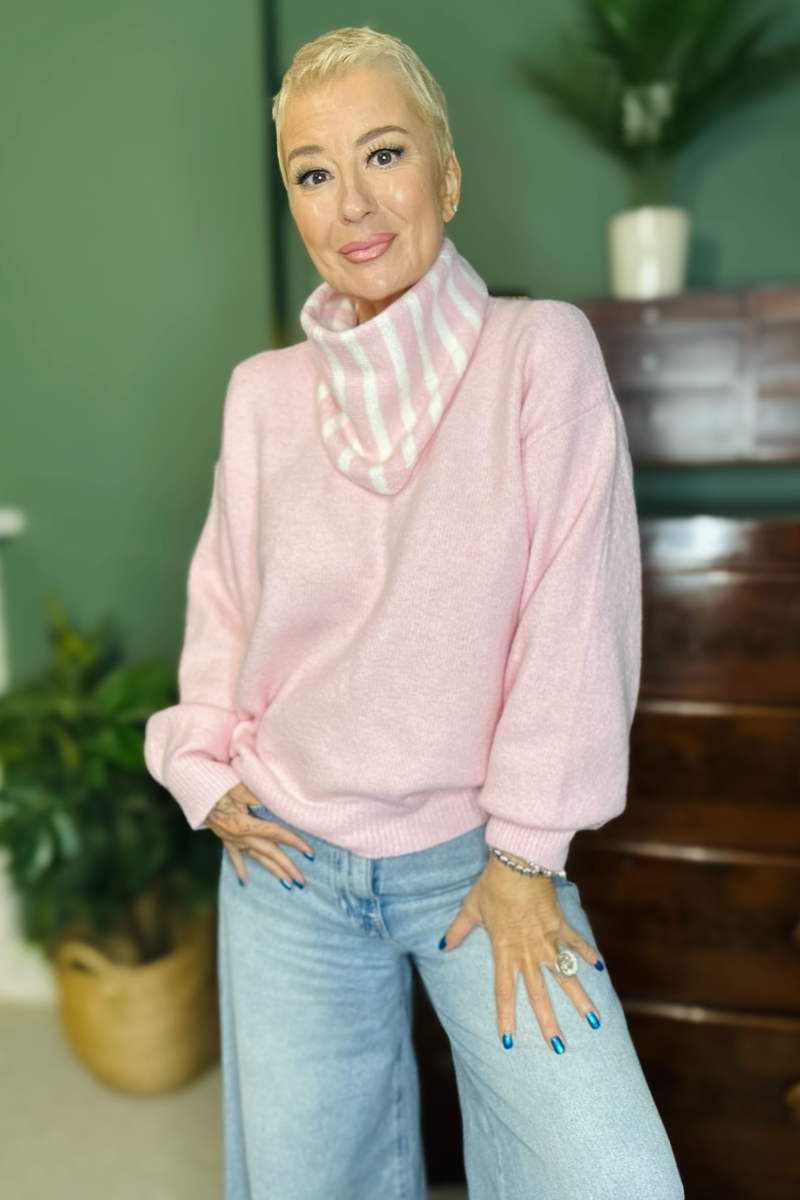 Everyday Stripe Neck Scarf