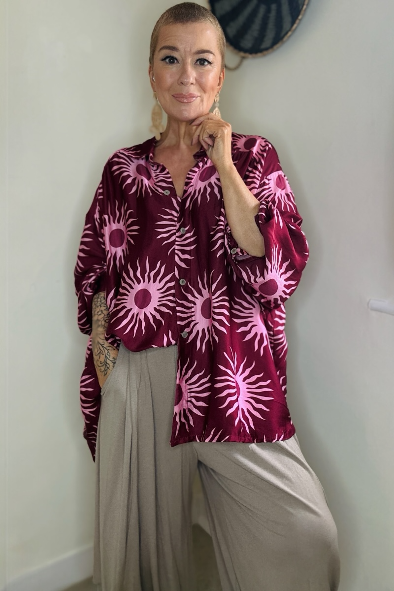 Athens Silk Mix Shirt