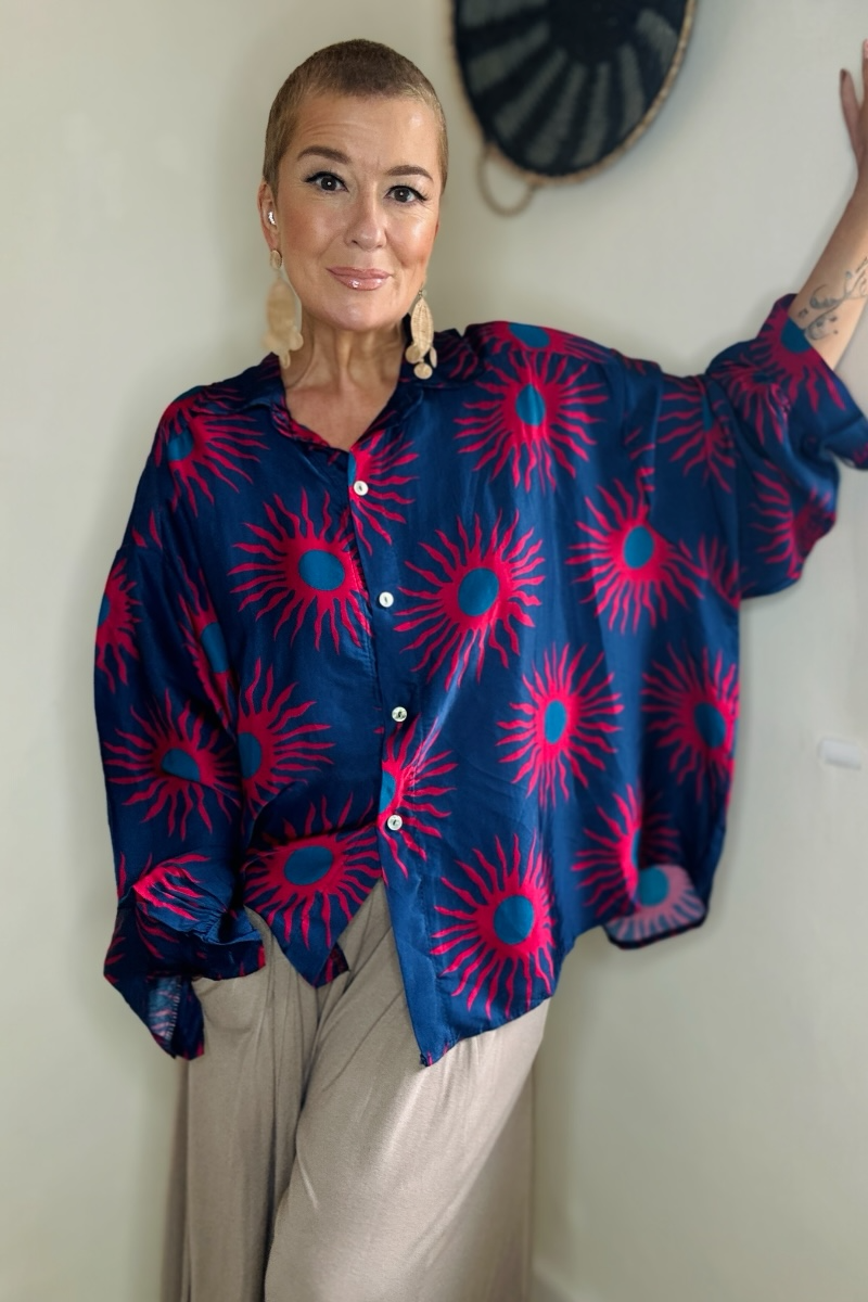 Athens Silk Mix Shirt