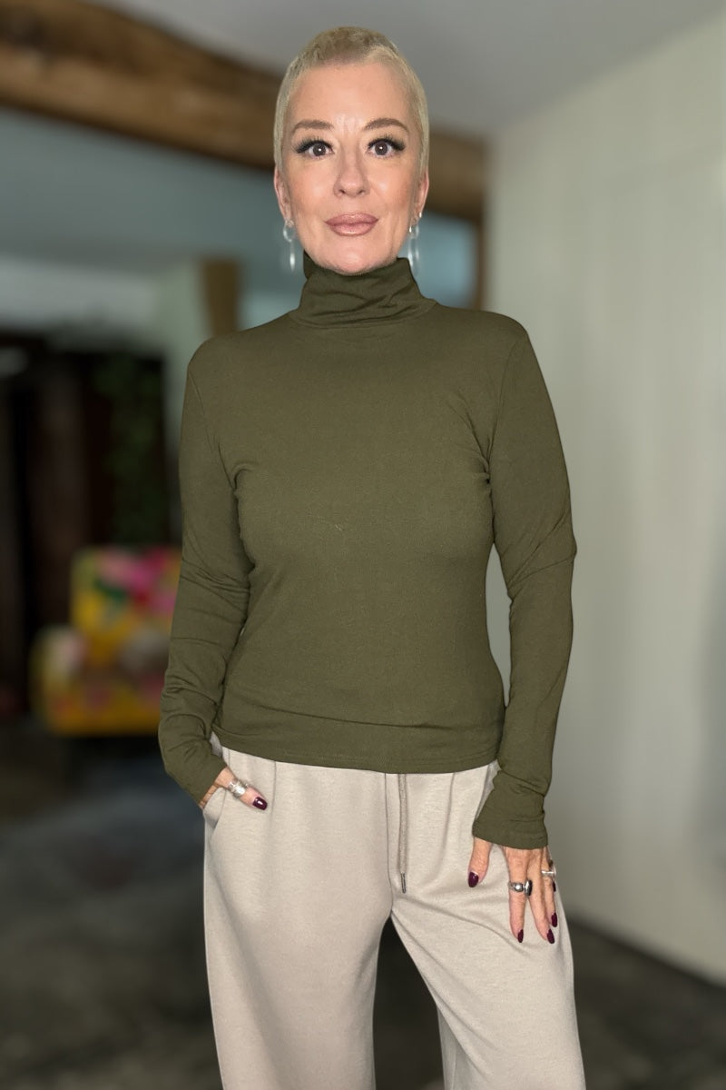 Classic Fitted Polo Neck