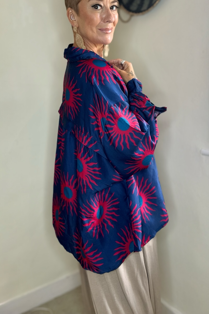 Athens Silk Mix Shirt