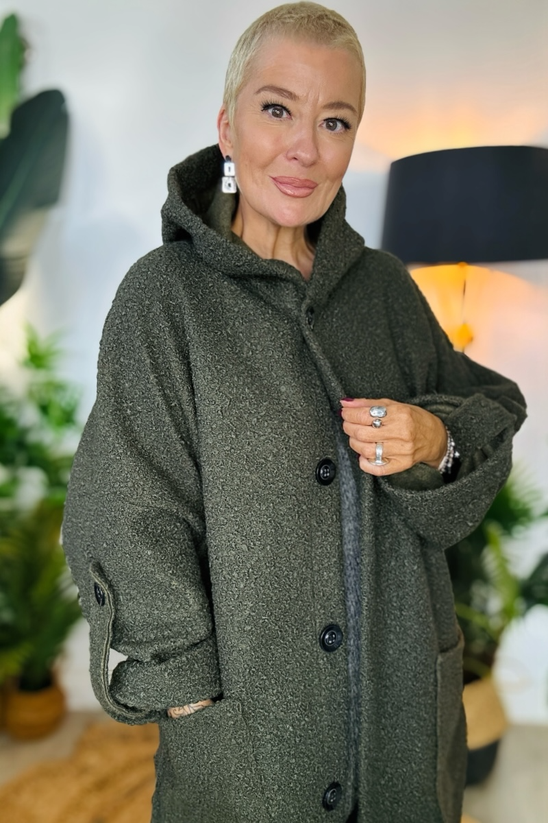 Buffy Hooded Coat