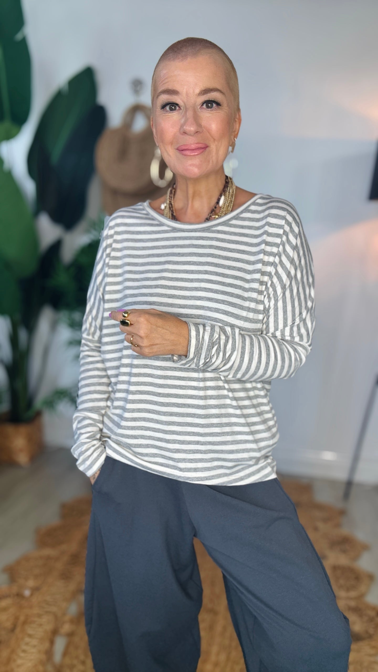 Katerina Stripe Top