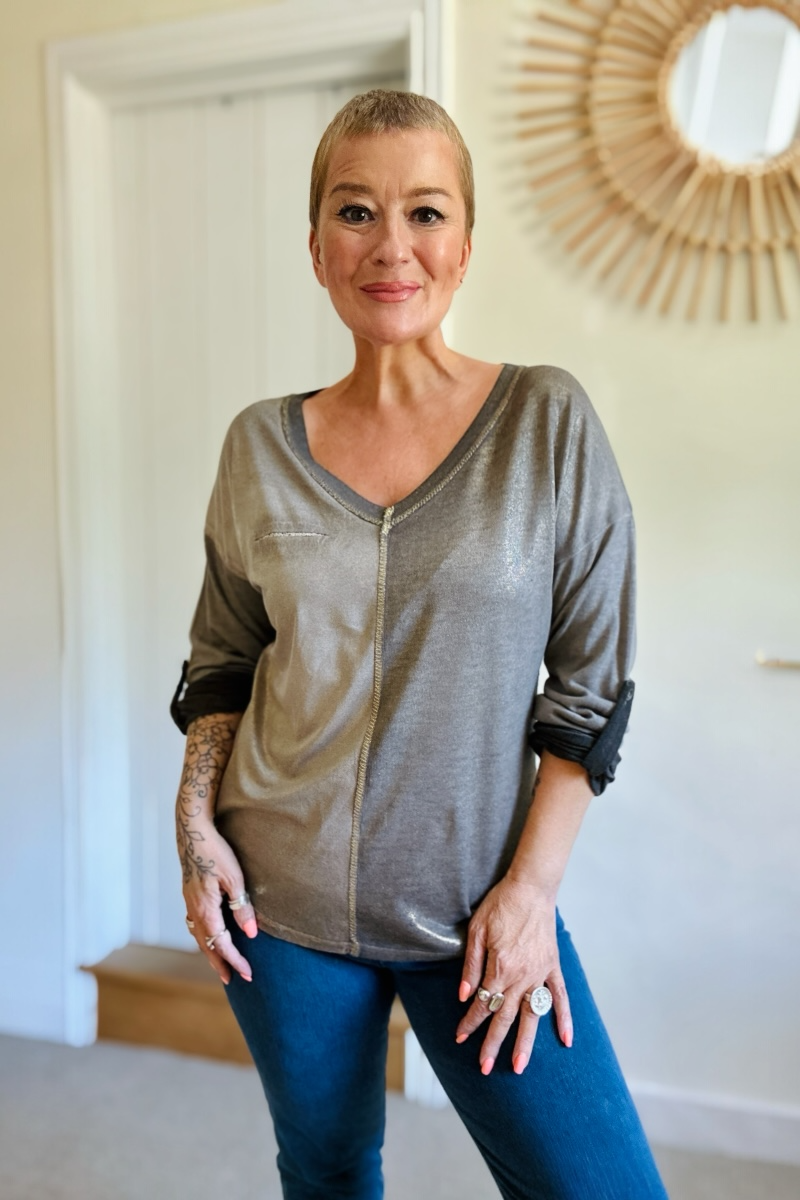 Macy Shimmer Top