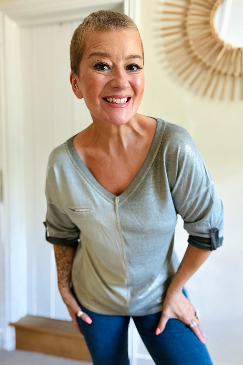 Macy Shimmer Top