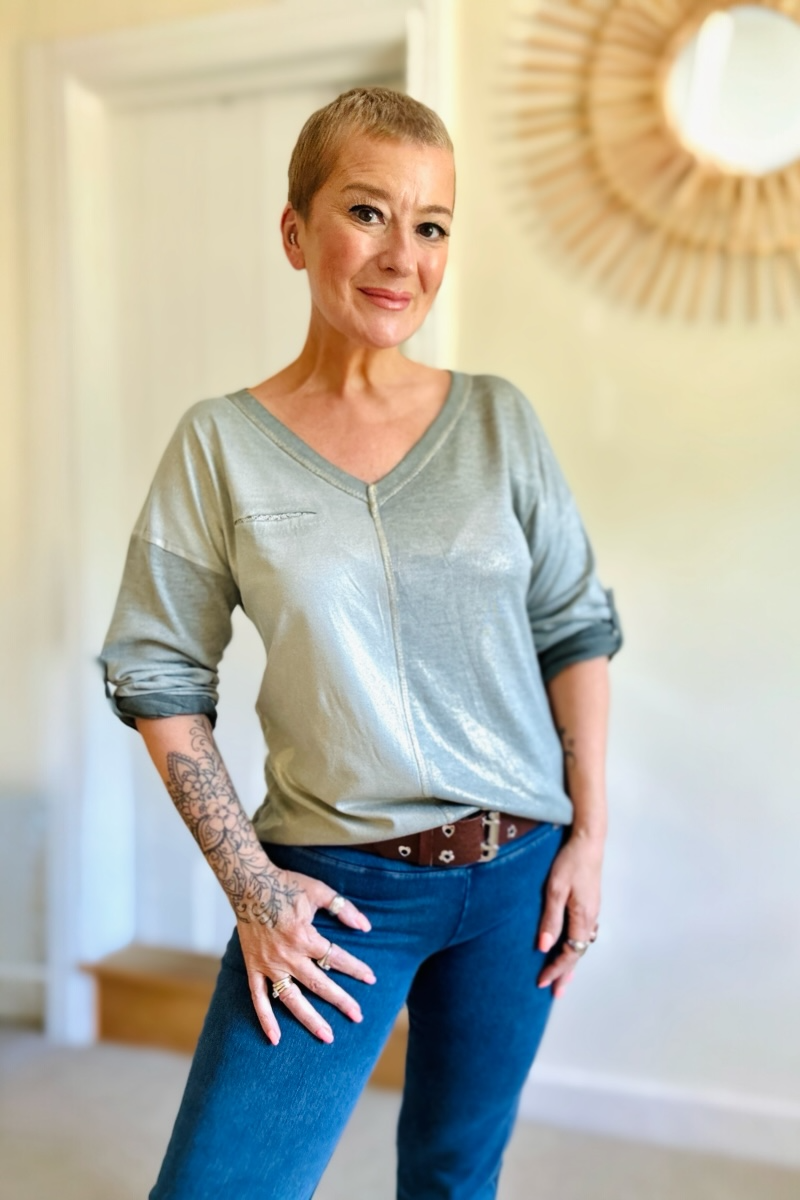 Macy Shimmer Top